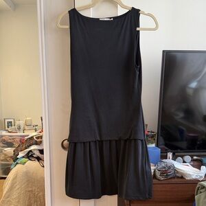 Charcoal Sleeveless Dress